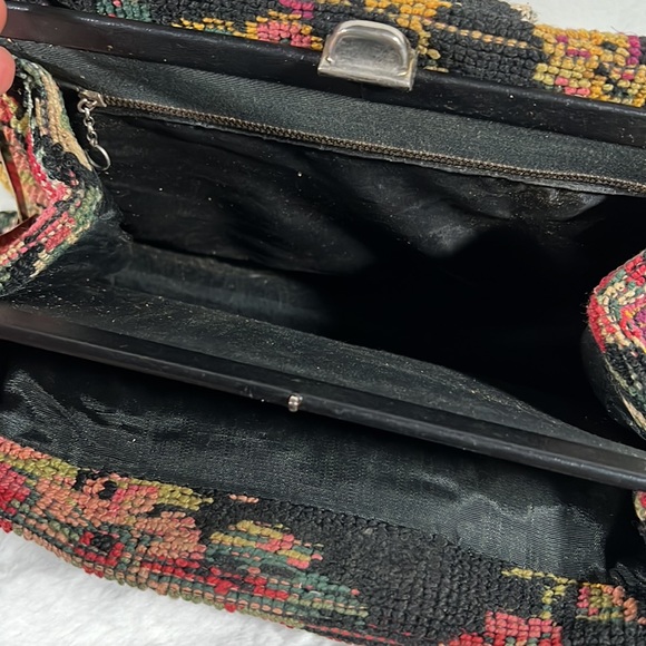 🎉HP🎉 1960s Vintage Carpet Bag - Picture 5 of 6